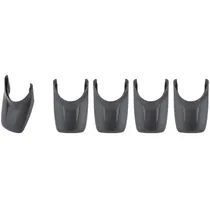 Eurofender Standard 58mm Mud Flap - Set of 5 musta